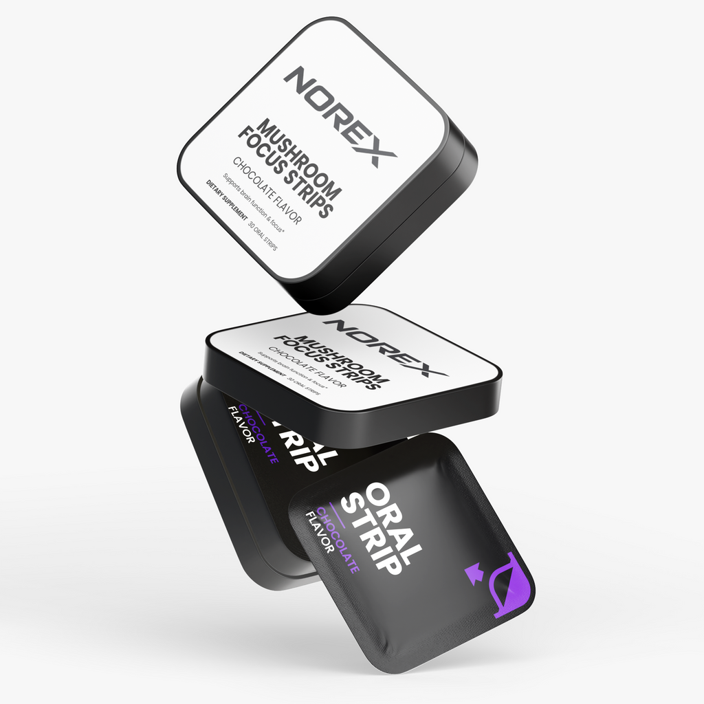 Norex Mushroom Focus 30 Oral Sugar Free Strips